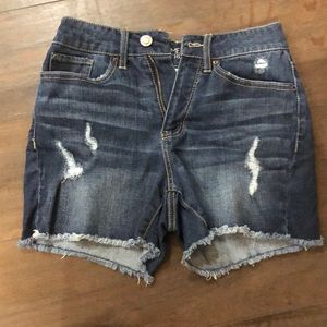 Time and Tru denim shorts